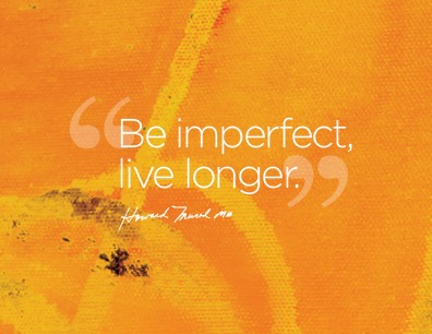 Be imperfect live longer card